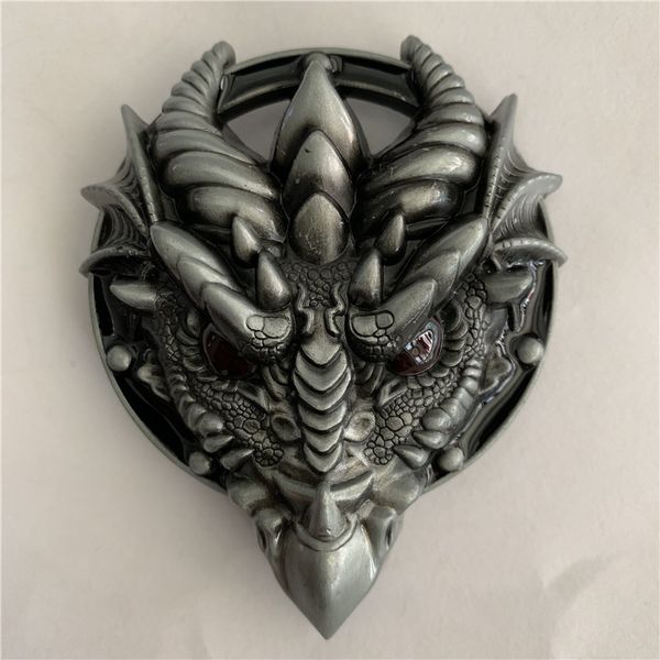 3d silver dragon head western cowboy belt buckle for fashion mens belts accessories, Slivery;black
3d silver dragon head western cowboy belt buckle for fashion mens belts accessories, Slivery;black