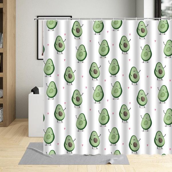 shower curtains avocado cartoons fruit waterproof bathroom decor banana watermelon printing curtain polyester fabric with hooks
shower curtains avocado cartoons fruit waterproof bathroom decor banana watermelon printing curtain polyester fabric with hooks