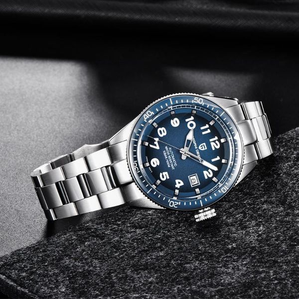 wristwatches pagani design diver watch retro water ghost luxury nh35 men automatic mechanical watches 10bar waterproof luminous +box, Slivery;brown
wristwatches pagani design diver watch retro water ghost luxury nh35 men automatic mechanical watches 10bar waterproof luminous +box, Slivery;brown