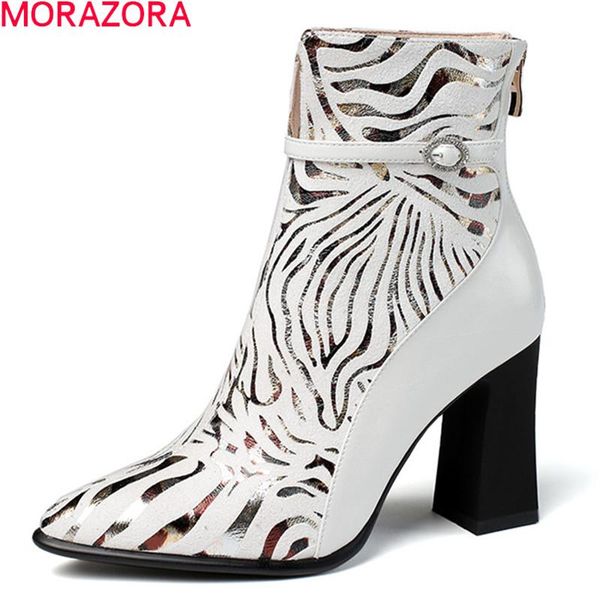 boots morazora 2021 women thick heels pointed toe autumn winter ankle fashion cow suede ladies shoes, Black
boots morazora 2021 women thick heels pointed toe autumn winter ankle fashion cow suede ladies shoes, Black