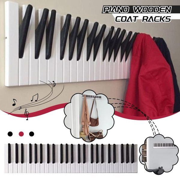 hangers & racks piano wooden coat keys wall mounted hook hanger shelf door bathroom cloth towel hat #4
hangers & racks piano wooden coat keys wall mounted hook hanger shelf door bathroom cloth towel hat #4