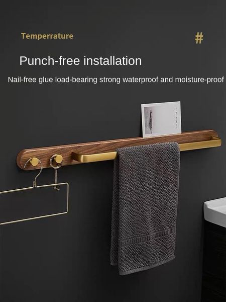 towel racks black walnut bathroom hanger bath rack multistory shelf wood rod aluminium alloy brushed gold
towel racks black walnut bathroom hanger bath rack multistory shelf wood rod aluminium alloy brushed gold