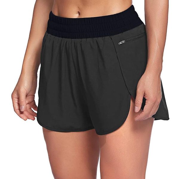 women's shorts women solid running sport elastic waist active workout pocket color bottom pantalon corto mujer runni, White;black
women's shorts women solid running sport elastic waist active workout pocket color bottom pantalon corto mujer runni, White;black