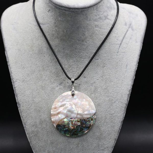 pendant necklaces selling natural shell mother round trend necklace making diy jewelry accessories bracelet size 50x50mm gift, Silver
pendant necklaces selling natural shell mother round trend necklace making diy jewelry accessories bracelet size 50x50mm gift, Silver