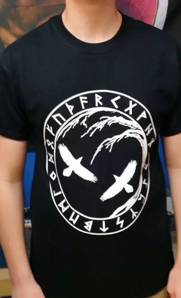 viking ravens raven rune t shirt tee small-5xl available, White;black
viking ravens raven rune t shirt tee small-5xl available, White;black