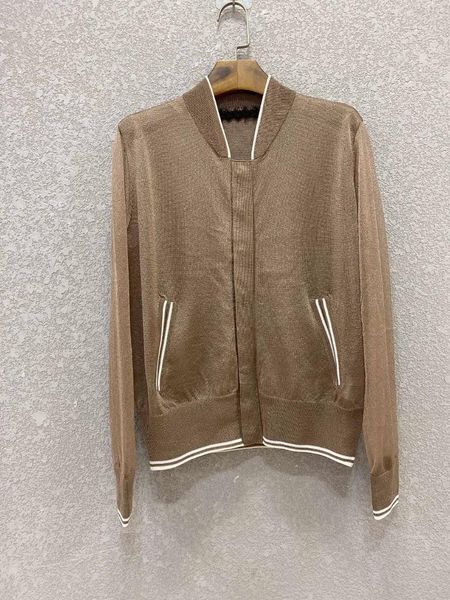 women's jackets 2021 women fashion long sleeve stand collar knitted jacket 0529, Black;brown
women's jackets 2021 women fashion long sleeve stand collar knitted jacket 0529, Black;brown
