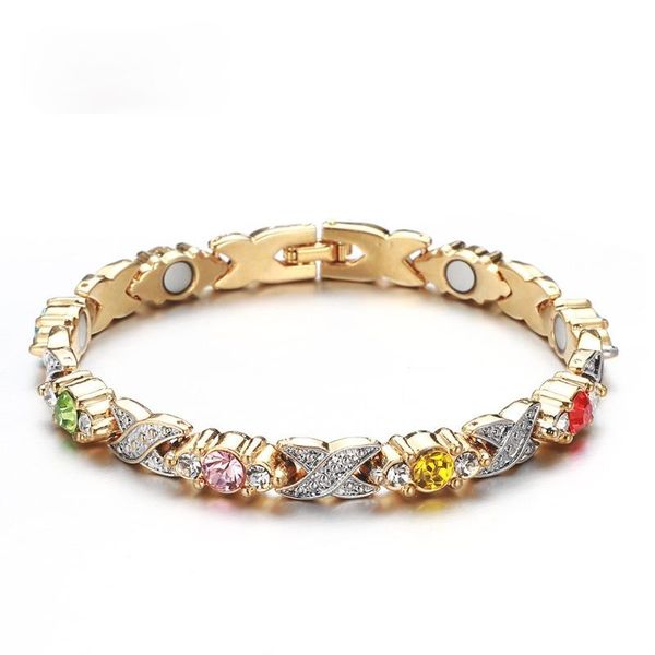 gold plated color stone crystal bangles armband wrist chain bracelet for women girls friends couple gift fashion jewelry charm bracelets, Golden;silver
gold plated color stone crystal bangles armband wrist chain bracelet for women girls friends couple gift fashion jewelry charm bracelets, Golden;silver