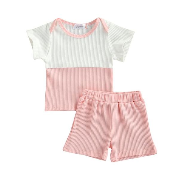 clothing sets born baby girls fashion 2-piece outfit set short sleeve patchwork +shorts for kids, White
clothing sets born baby girls fashion 2-piece outfit set short sleeve patchwork +shorts for kids, White