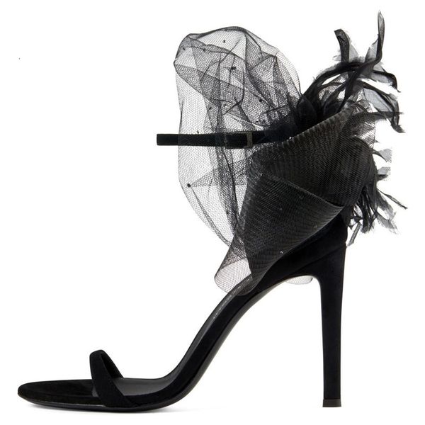 sandals runway bow knot flower women suede narrow band ankle strap gladiator sandalias summer party dress shoes stilettos eob, Black
sandals runway bow knot flower women suede narrow band ankle strap gladiator sandalias summer party dress shoes stilettos eob, Black