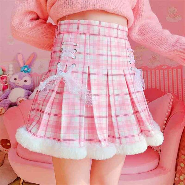 skirts winter kawaii pleated mini skirt women korean fashion plaid cute lace cosplay school gilr lolita female warm short tutu 8g5, Black
skirts winter kawaii pleated mini skirt women korean fashion plaid cute lace cosplay school gilr lolita female warm short tutu 8g5, Black
