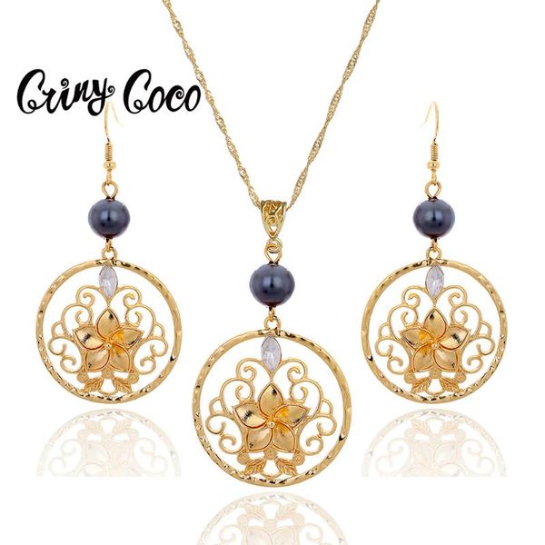 earrings & necklace cring coco guam jewelry sets gold pated hawaiian flower pendant drop and set fashion wholesale for women gifts, Silver
earrings & necklace cring coco guam jewelry sets gold pated hawaiian flower pendant drop and set fashion wholesale for women gifts, Silver