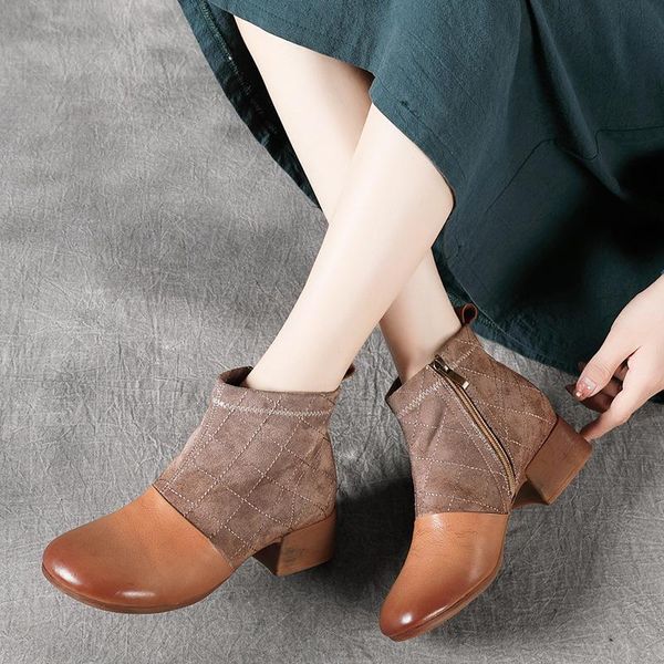 boots yourseason ladies platform 2021 genuine leather zip shoes round toe concise female sewing casual mixed color, Black
boots yourseason ladies platform 2021 genuine leather zip shoes round toe concise female sewing casual mixed color, Black