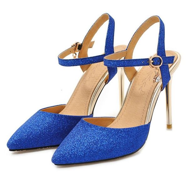 high heel sandals women plus size pointed toe slingback ladies summer ankle strap glitter stiletto wedding shoes, Black
high heel sandals women plus size pointed toe slingback ladies summer ankle strap glitter stiletto wedding shoes, Black