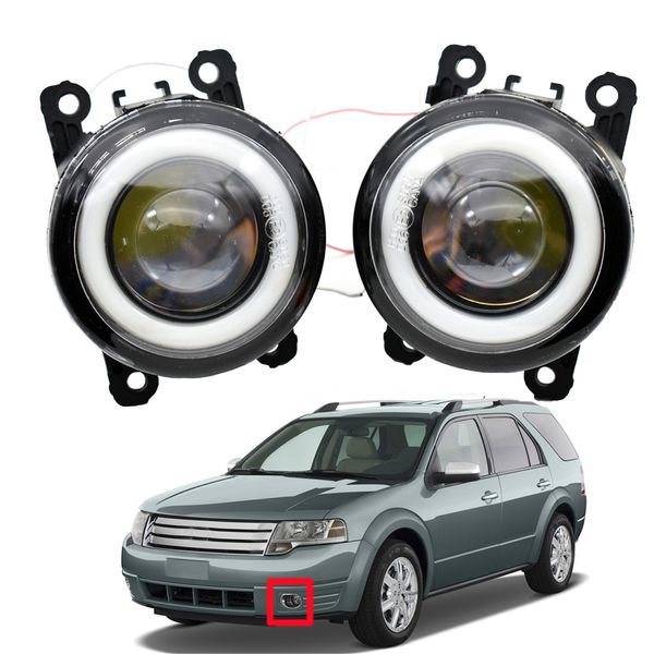 2x angel eye fog light assembly car led lens drl daytime running lamp 12v for ford taurus x 3.5l v6 2008-2009
2x angel eye fog light assembly car led lens drl daytime running lamp 12v for ford taurus x 3.5l v6 2008-2009