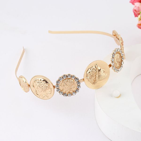 beautiful woman like headbands trend hip-hop beauty alloy round hairband fashion wild retro palace metal headband heavy craft head buckle ha, Silver
beautiful woman like headbands trend hip-hop beauty alloy round hairband fashion wild retro palace metal headband heavy craft head buckle ha, Silver