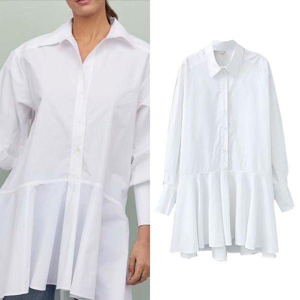 casual dresses qnpqyx mcasual ruffles white blouse dress women 2021 lantern sleeve cotton turn down collar loose short female, Black;gray
casual dresses qnpqyx mcasual ruffles white blouse dress women 2021 lantern sleeve cotton turn down collar loose short female, Black;gray