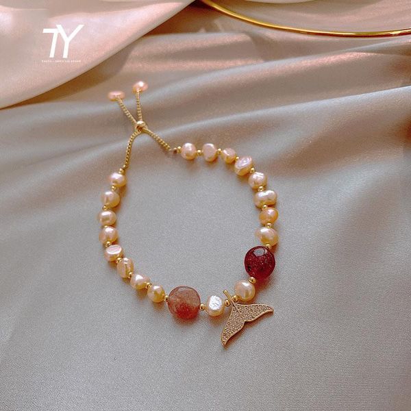 charm bracelets classic baroque pearl bracelet korean fashion female mermaid tail party jewelry trend student boudoir, Golden;silver
charm bracelets classic baroque pearl bracelet korean fashion female mermaid tail party jewelry trend student boudoir, Golden;silver