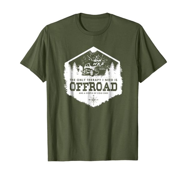 the only therapy i need is offroad wk wk2 4x4 tshirt, White;black
the only therapy i need is offroad wk wk2 4x4 tshirt, White;black
