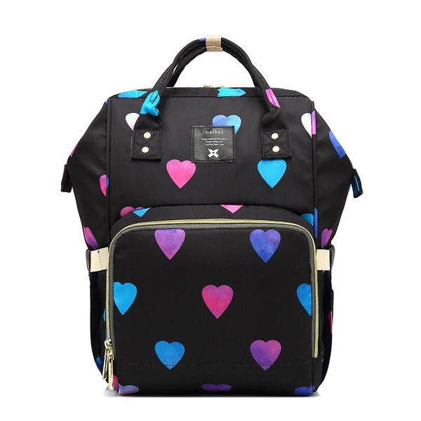 diaper bags upgrade love heart printed multi-function mummy mother and baby candy color backpack large capacity fashion travel
diaper bags upgrade love heart printed multi-function mummy mother and baby candy color backpack large capacity fashion travel