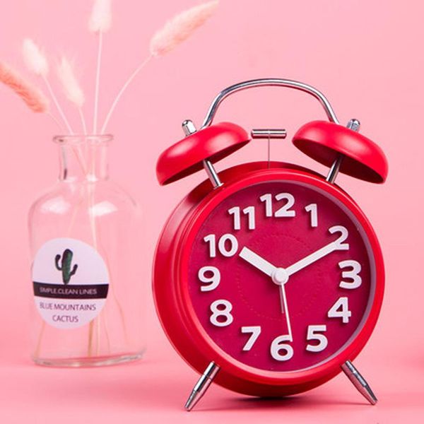 double bell silent alarm clock portable ring metal home decor other clocks & accessories
double bell silent alarm clock portable ring metal home decor other clocks & accessories