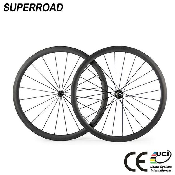 bike wheels superroad 700c v brake 25mm wide u shape 38mm profile carbon road clincher tubeless with powerway super light hub
bike wheels superroad 700c v brake 25mm wide u shape 38mm profile carbon road clincher tubeless with powerway super light hub