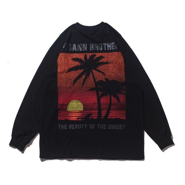 high street dark print large long sleeve pullover boys and teenagers hip hop round neck sweater cotton thin top, Black
high street dark print large long sleeve pullover boys and teenagers hip hop round neck sweater cotton thin top, Black