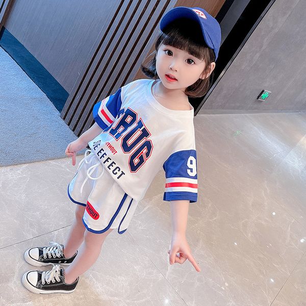 girls t-shirt+ shorts kids spring autumn in stock teenagers tracksuits children clothing sets outfits, White
girls t-shirt+ shorts kids spring autumn in stock teenagers tracksuits children clothing sets outfits, White