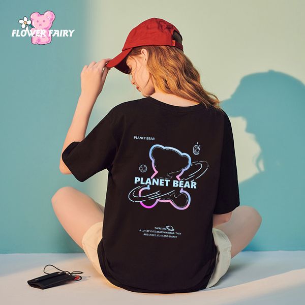 women's blouses & shirts black shirt for loose women fashion mark of cartoon printed manga short 2021 summer all-combining cotton half, White
women's blouses & shirts black shirt for loose women fashion mark of cartoon printed manga short 2021 summer all-combining cotton half, White