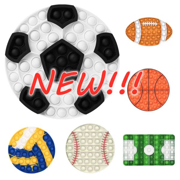 new sport football basketball bubble fidget toys autism stress reliever toys for kids simple dimple silicone relax game toys
new sport football basketball bubble fidget toys autism stress reliever toys for kids simple dimple silicone relax game toys