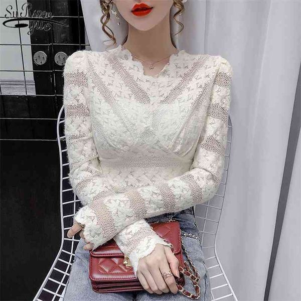 crochet lace blouse vintage white shirts hollow out v-neck female spring casual puff sleeve korean blusas 12626 210421
crochet lace blouse vintage white shirts hollow out v-neck female spring casual puff sleeve korean blusas 12626 210421