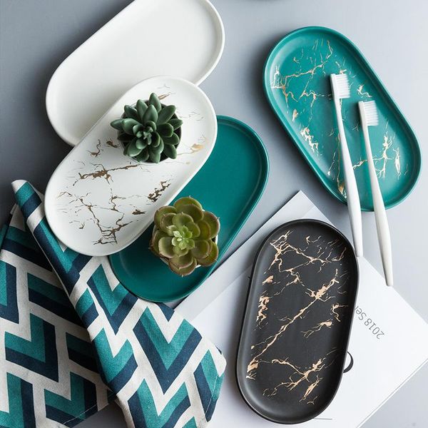 nordic ins jewelry storage tray ceramic marble oval home bathroom cup soap holder golden wave bath decoration accessories accessory set
nordic ins jewelry storage tray ceramic marble oval home bathroom cup soap holder golden wave bath decoration accessories accessory set
