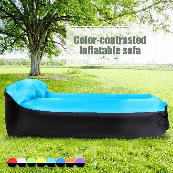 outdoor portable foldable pillow lounger inflatable air sofa beach mat snap bed leisure sleeping bag /50 pads
outdoor portable foldable pillow lounger inflatable air sofa beach mat snap bed leisure sleeping bag /50 pads