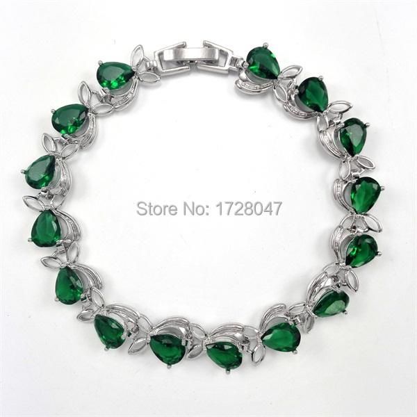 suppliers silver plated green cubic zirconia bracelets & bangles pulseiras femininas for women link, chain, Black
suppliers silver plated green cubic zirconia bracelets & bangles pulseiras femininas for women link, chain, Black