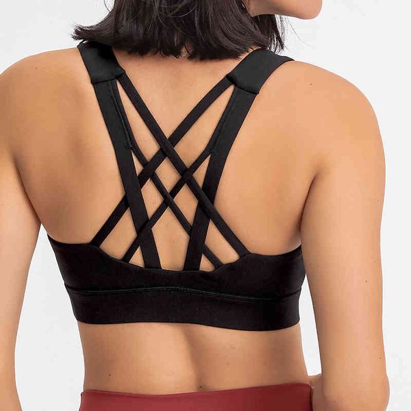naked feeling strappy sports bra for women gym fitness padded high impact yoga bra with removable cups push up sport bra, White;red
naked feeling strappy sports bra for women gym fitness padded high impact yoga bra with removable cups push up sport bra, White;red