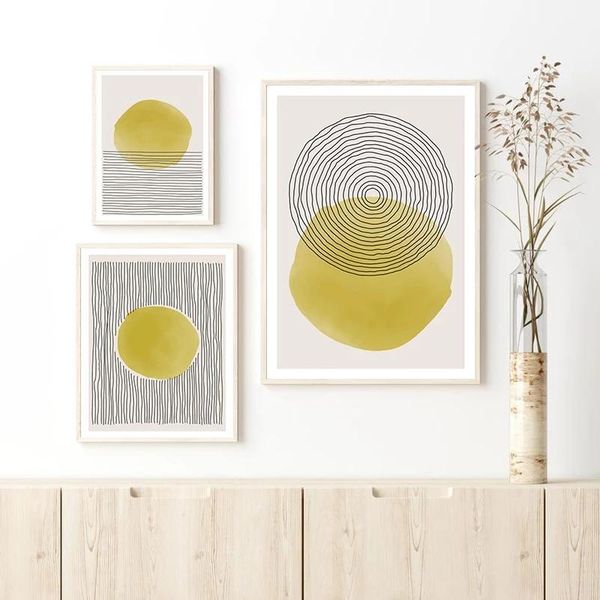 paintings trendy abstract line art poster yellolw geometric wall print nordic canvas painting minimalist living room decoration
paintings trendy abstract line art poster yellolw geometric wall print nordic canvas painting minimalist living room decoration