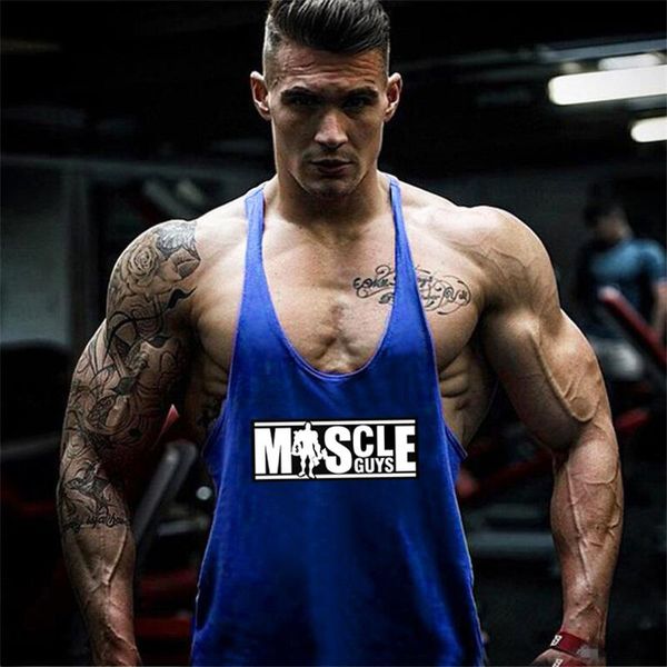 men' tank bodybuilding stringer mens gym singlets cotton activewear fitness wear vest muscle sleeveless shirt, White;black
men' tank bodybuilding stringer mens gym singlets cotton activewear fitness wear vest muscle sleeveless shirt, White;black