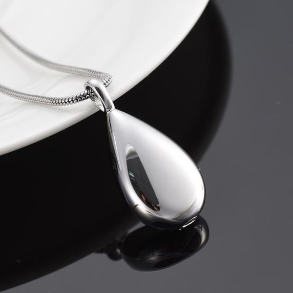 pendant necklaces polishing water drop urn necklace hold ashes memorial jewelry ash locket cremation charm accessories, Silver
pendant necklaces polishing water drop urn necklace hold ashes memorial jewelry ash locket cremation charm accessories, Silver