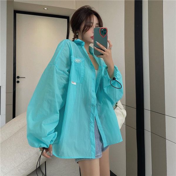 women's blouses & shirts 2021 spring autumn shirt female students korean casual loose women long sleeve wild jacket party blouse clothi, White
women's blouses & shirts 2021 spring autumn shirt female students korean casual loose women long sleeve wild jacket party blouse clothi, White
