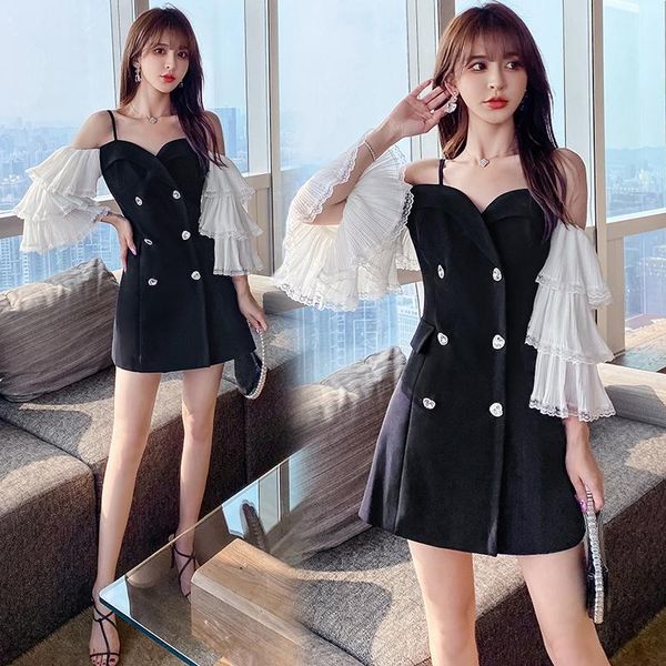 casual dresses women korean dress fashion one piece autumn spring 2022 office lady french korea style full sleeve v-neck, Black;gray
casual dresses women korean dress fashion one piece autumn spring 2022 office lady french korea style full sleeve v-neck, Black;gray
