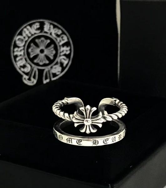 classic crosin ch croft s925 sterling silver ring thai silver food personality design trend cross opening ring
classic crosin ch croft s925 sterling silver ring thai silver food personality design trend cross opening ring
