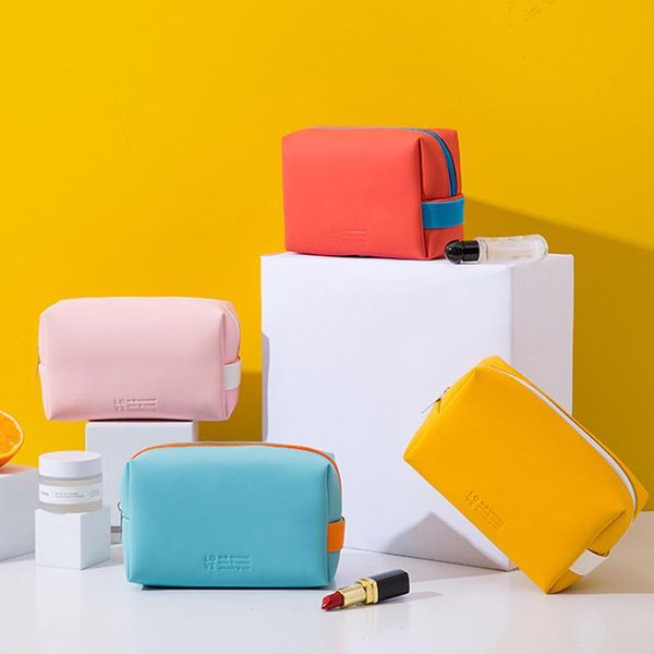 cosmetic bags & cases women travel bag waterproof pu cute candy colors woman makeup portable toiletry storage organizer box
cosmetic bags & cases women travel bag waterproof pu cute candy colors woman makeup portable toiletry storage organizer box