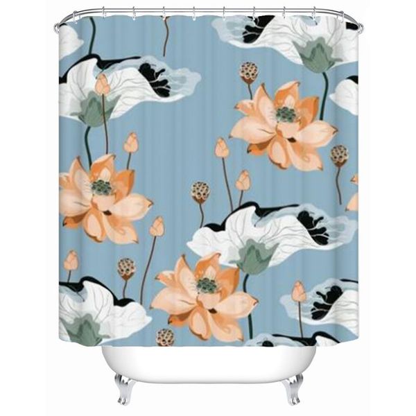 shower curtains ink painting lotus curtain chinese style home decor floral polyester bathroom waterproof with hook
shower curtains ink painting lotus curtain chinese style home decor floral polyester bathroom waterproof with hook