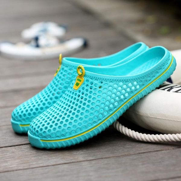 sandals men & women non-slip wading shoes summer water couples hollow out beach chanclas hombre sandalias slippers, Black
sandals men & women non-slip wading shoes summer water couples hollow out beach chanclas hombre sandalias slippers, Black