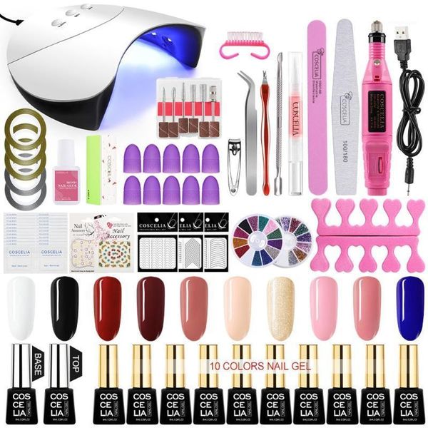 uv nail set led lamp dryer with gel polish kit soak off manicure tools electric drill tools1
uv nail set led lamp dryer with gel polish kit soak off manicure tools electric drill tools1