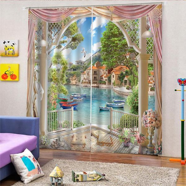 curtain & drapes lychee european scenery blackout curtains for window treatment shade living room bedroom drape
curtain & drapes lychee european scenery blackout curtains for window treatment shade living room bedroom drape