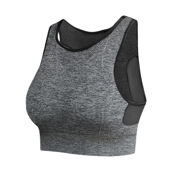 no steel ring deportivo mujer back mesh splicing sports bra large size sport quick-drying shockproof push up yoga outfit
no steel ring deportivo mujer back mesh splicing sports bra large size sport quick-drying shockproof push up yoga outfit