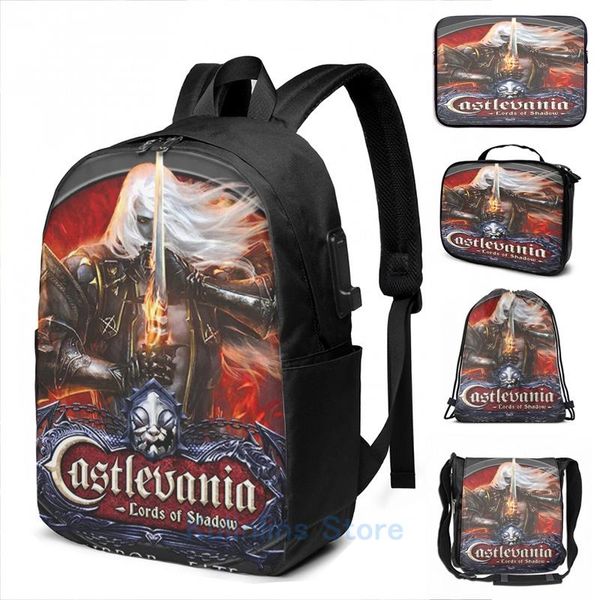 backpack funny graphic print castlevania mirror of fate usb charge men school bags women bag travel laptop
backpack funny graphic print castlevania mirror of fate usb charge men school bags women bag travel laptop