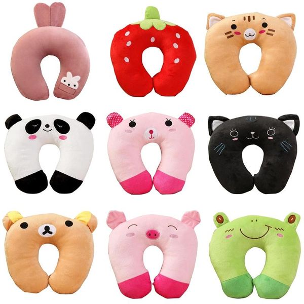 pillow cute cartoon animal strawberry u-shaped neck travel portable headrest support plush seat cushion for airplane train chair
pillow cute cartoon animal strawberry u-shaped neck travel portable headrest support plush seat cushion for airplane train chair