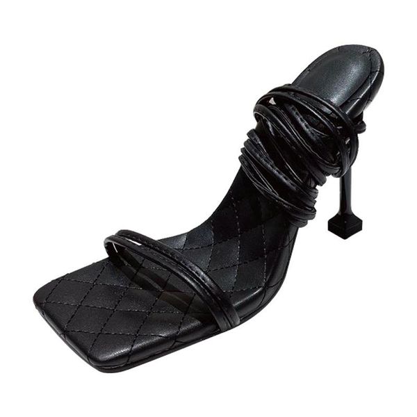 sandals 2021 fashion vintage square toe slippers summer women strange high heels concise narrow band ladies shoes, Black
sandals 2021 fashion vintage square toe slippers summer women strange high heels concise narrow band ladies shoes, Black