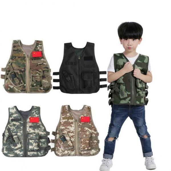 hunting jackets children summer camping training camouflage vest tactical military kid jacket cs war game sniper uniform, Camo;black
hunting jackets children summer camping training camouflage vest tactical military kid jacket cs war game sniper uniform, Camo;black